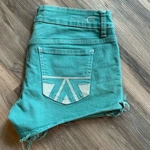 American Eagle Teal Shorts